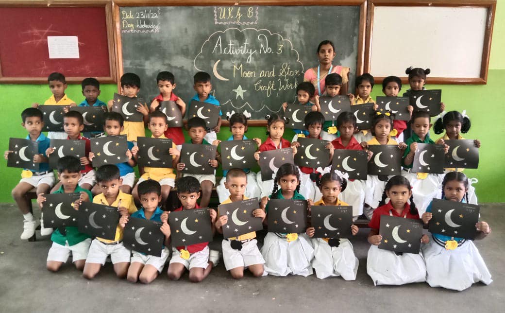 Star Moon and Ice Stick Activity